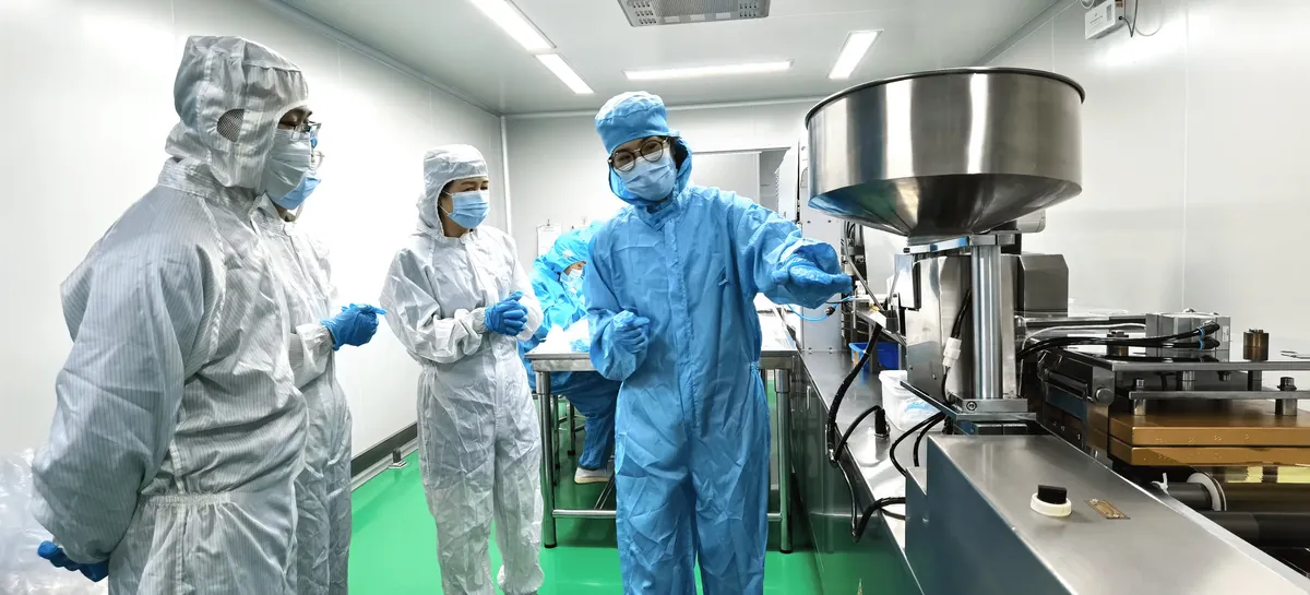 People and equipment on the ATXA production floor